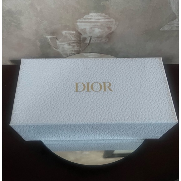 DIOR LARGE EYEGLASS SUNGLASS BOX WHITE GOLD - Picture 1 of 3